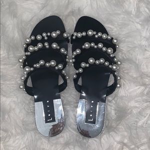 Black sandals